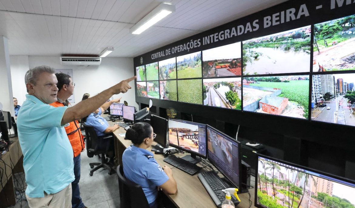 Prefeito José Sarto realiza monitoramento da chuva neste sábado 